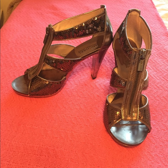 Michael Kors sequin high heels - Picture 1 of 3